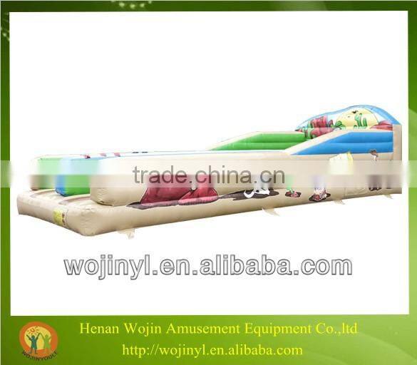 Inflatable football throwing game