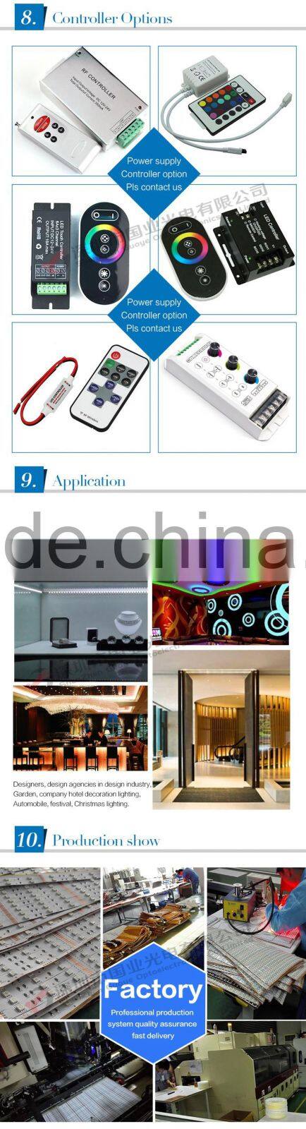 Shenzhen Manufacturer double row led strip light 2835 120led with ip67 ip68 waterproof