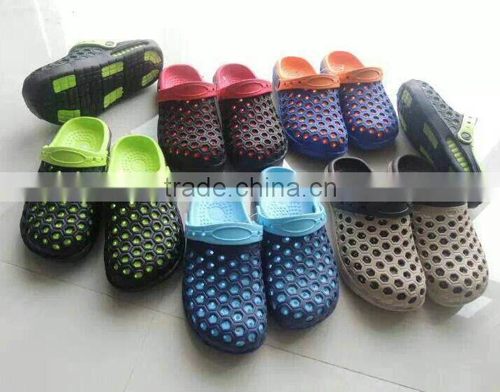latest design mould fashion eva injection garden shoes for men 2015