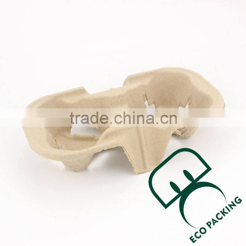 paper board take away 4 cups coffee cup tray