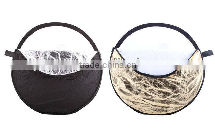 High quality 60cm 5 in 1 photo studio foldable reflector camera reflector 23inch
