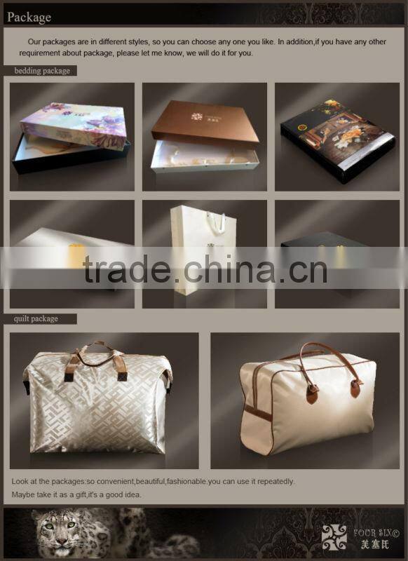 combed cotton 3D reactive printed sheet bedding set 3pcs