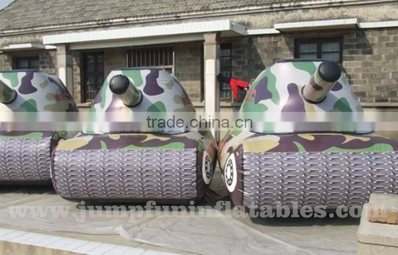 inflatable tank paintball bunker for outdoor shooting game