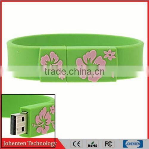 wholesale 64GB kids gadgets fashion bracelet pendrive 4GB/8GB/16GB