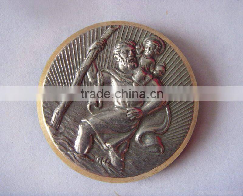 custom antique 3D metal coin/cheap metal coin/ challenge coin/metal token