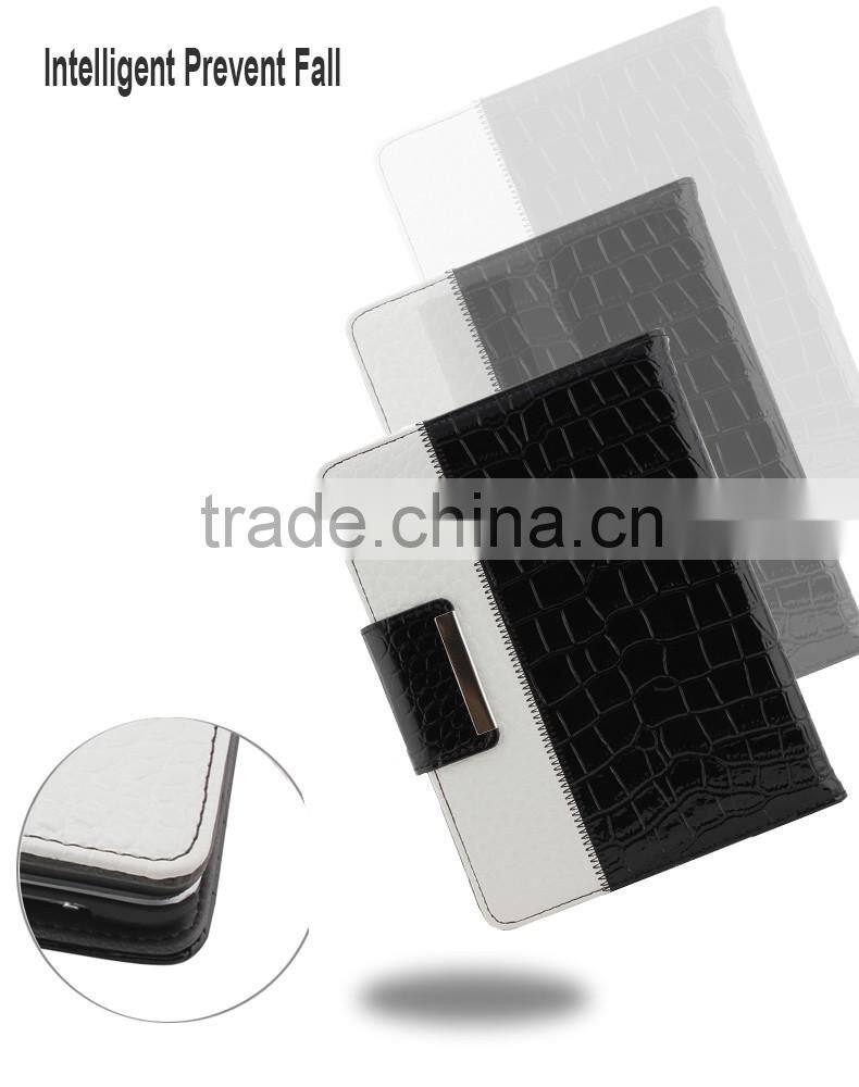 Crocodile Pattern wireless keyboard for tablet pc iPad mini1/2/3-P3601
