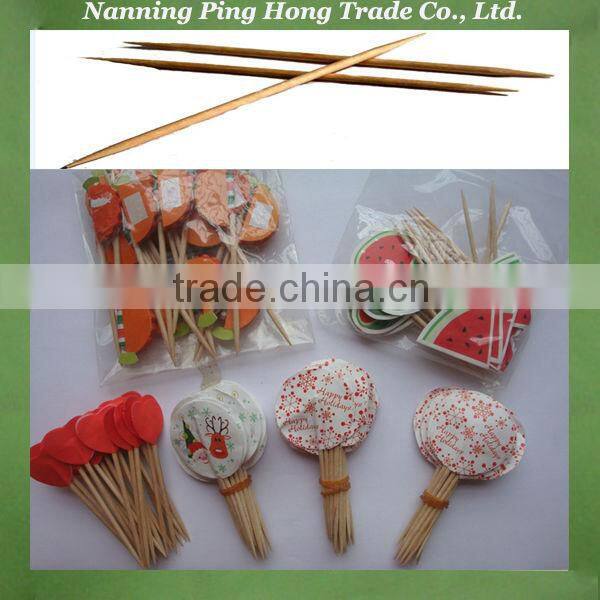 sandwich flag toothpick wood cocktail bamboo sticks
