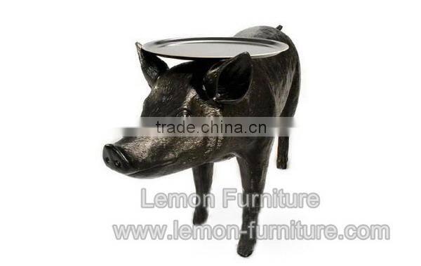 Top quality top sell grey tempered glass tea table
