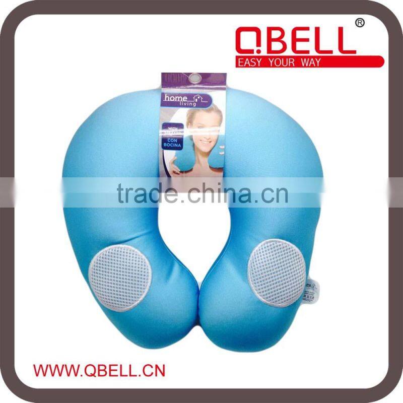 Foam Particle Filling Loudspeaker Neck Pillow