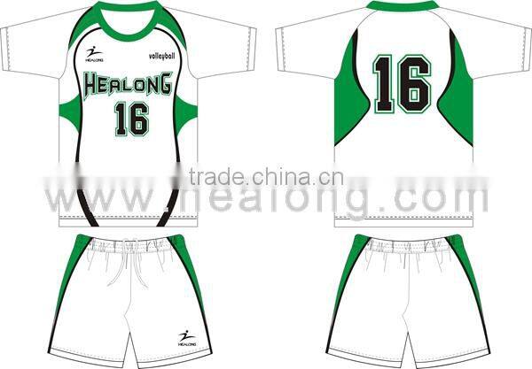 40% Cotton 60% Polyester OEM Sublimated Volleyball Clothing