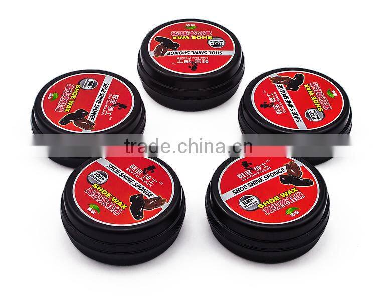 Nourishing and protecting two faces instant shoe shiners