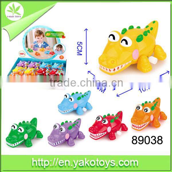 Funny mini plastic animal toys wind up promotional Elephant toy for kids
