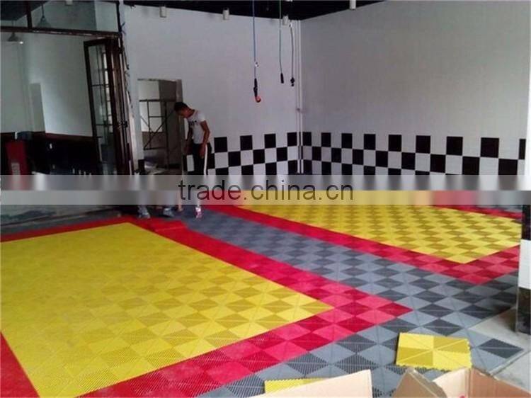 Top Quality Aircraft Hangars Plastic Flooring Tiles