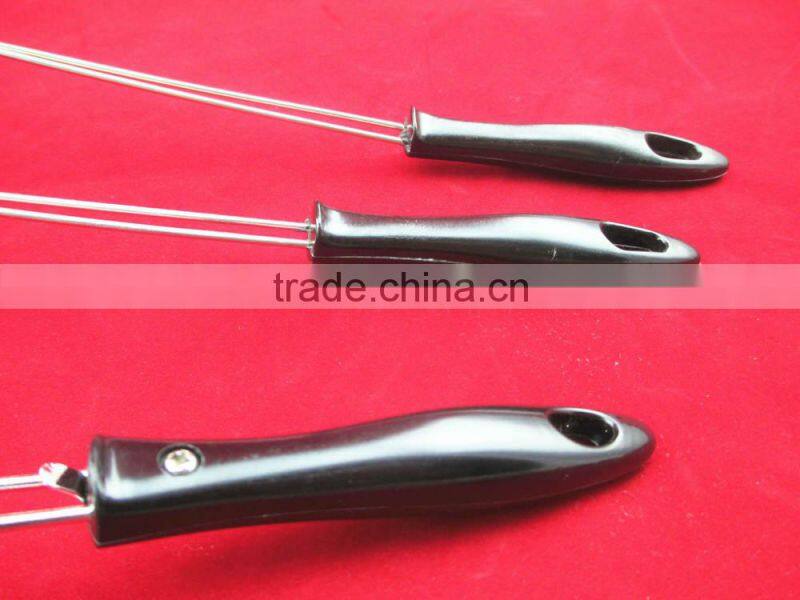 With Plastic handle large colander line filter Stainless steel mesh strainer