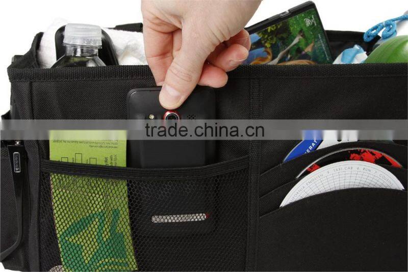 Super Durable Backseat Car Organizer with Tablet Holder and Extra Storage Pockets by beljud