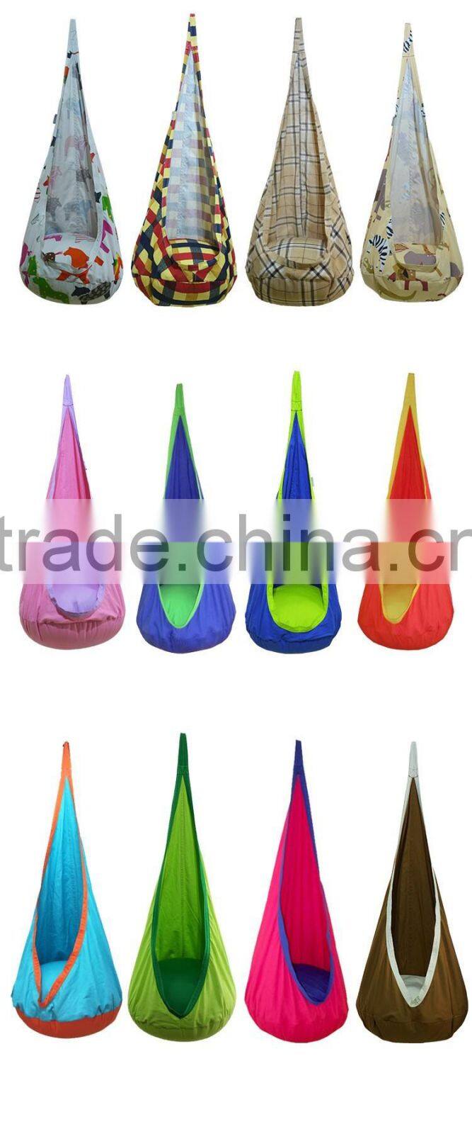 CE Safety Certificate Indoor and Outdoor Hanging Toy Kids Hammock Swing Chairs