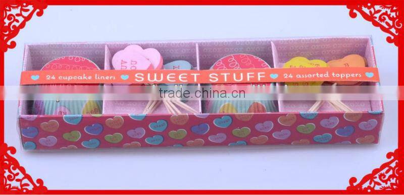 birthday party favors paper decoration cupcake kits customized