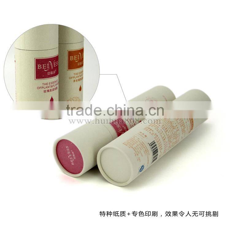 Paper tube design for perfume packaging,single one bottle
