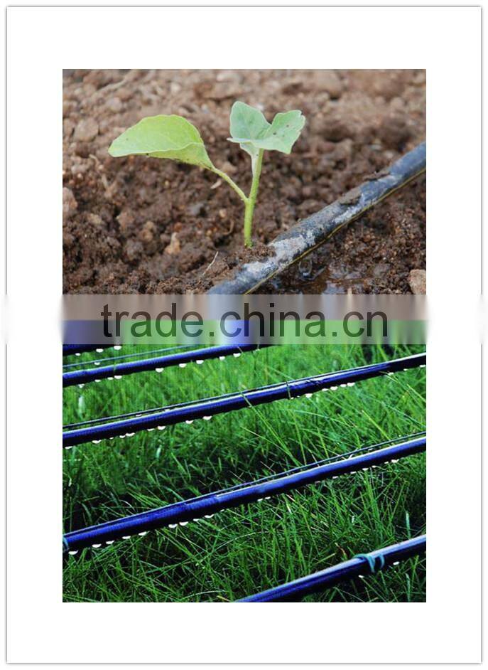 irrigation drip tape with flat dripper for agriculture