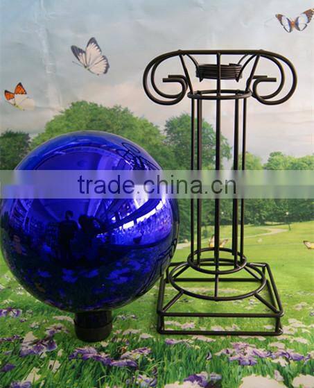 25cm solid color glass ball