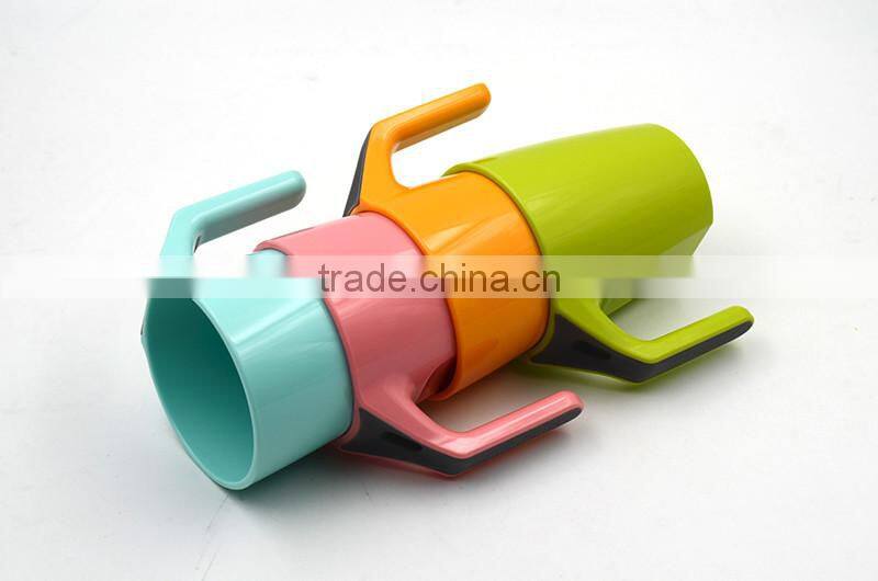 Selling well abbaubar ecological corn starch bamboo fiber cup for drink