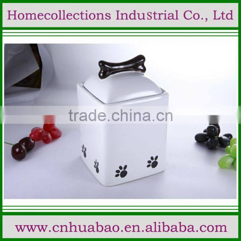 Pet bowl ceramic cat shape , cute cat feeder for kitty, novelty bowls