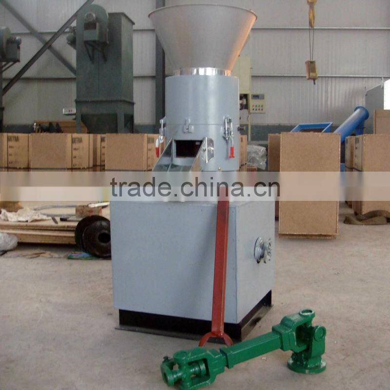 80-120kg/h mini sawdust pelletizer small wood pellet machine with fast delivery