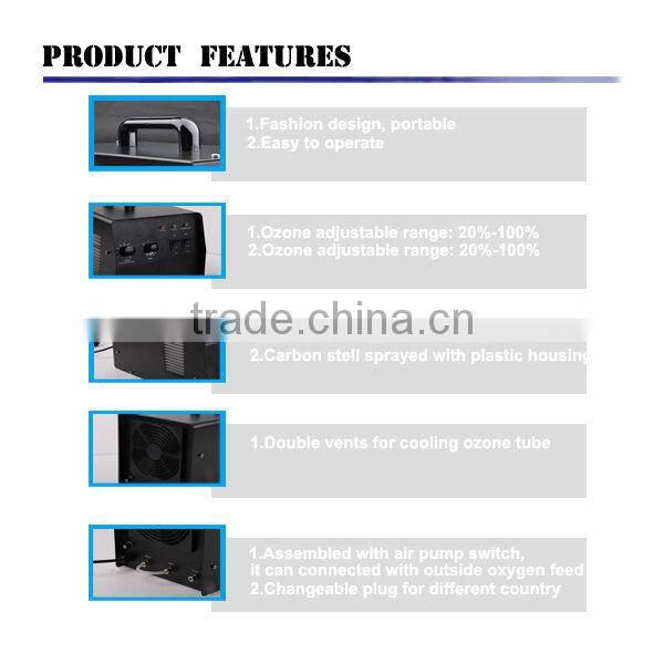 2G - 6G Portable Ozone Tap Equipment Used Ceramic/ high working rate