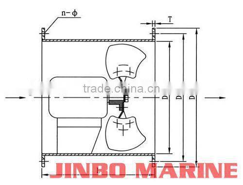 CDZ Marine Low Noise Axial Fan