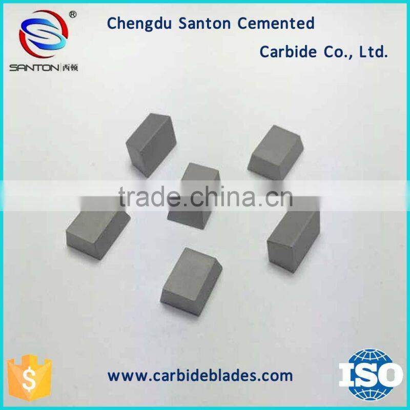 custom made cemented carbide cutting tip for steel, cast iron water pipe