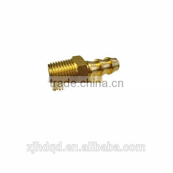 brass threaded connector , brass connector with sleeve for rubber hose male, 1/8"-3/4" ID(mm)6mm 8mm 10mm 12mm