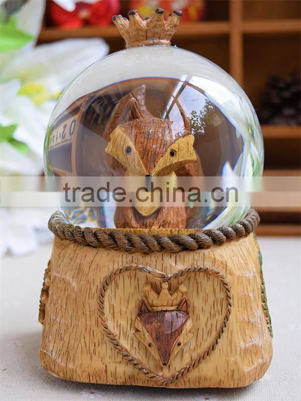 The Chronicles of Narnia Resin Musical Snow Globe