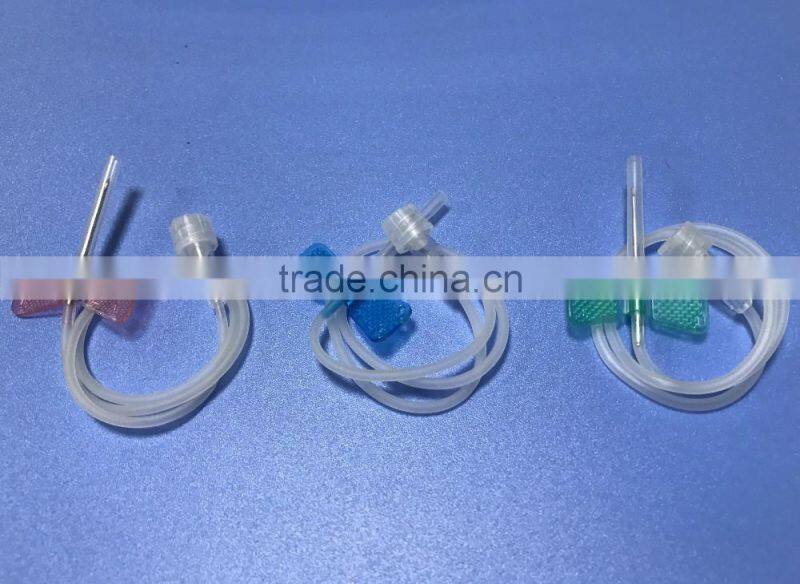 Disposable Medical Scalp vein set, Medical Intravenous needle, Disposable Butterfly Infusion Set Needle