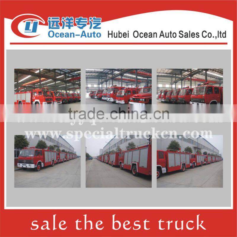 Dongfeng 4X2 5000liters tank fire truck
