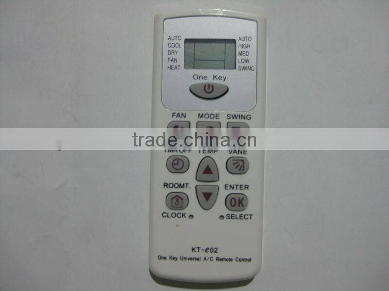 Universal remote control for air condition / Remote controller for air conditioner / Air condition remote control