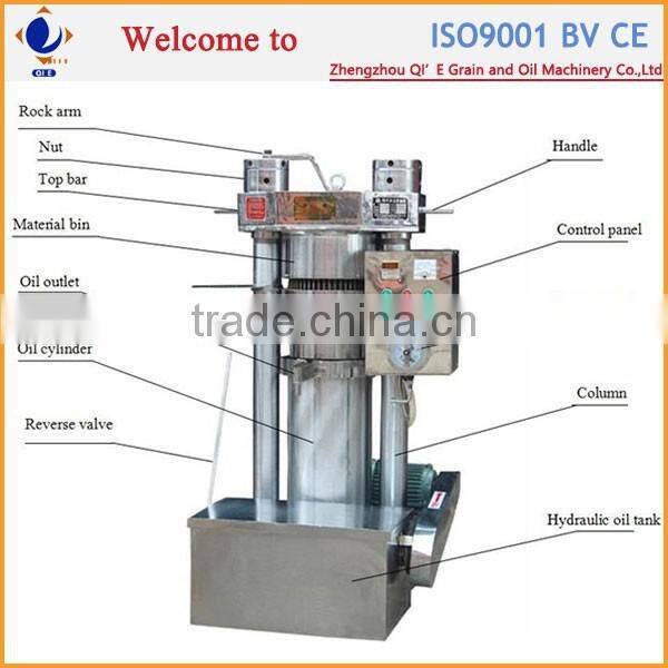 Factory price hydraulic soybean oil squeeze equipment