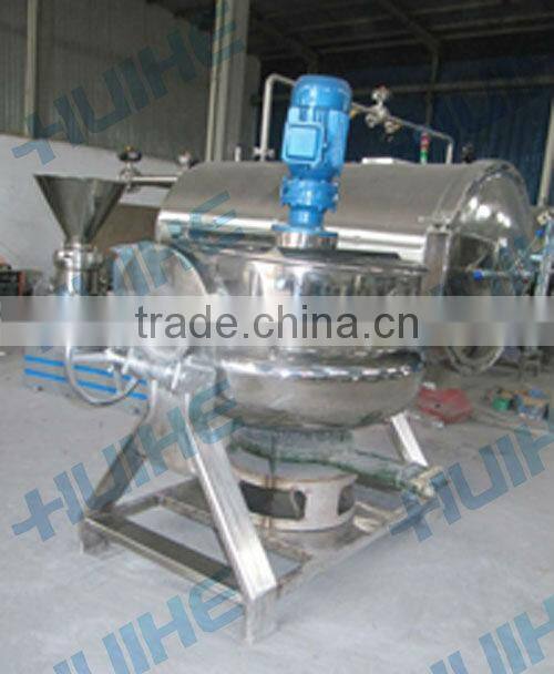 Energy saving stainless steel gas jacketed kettle