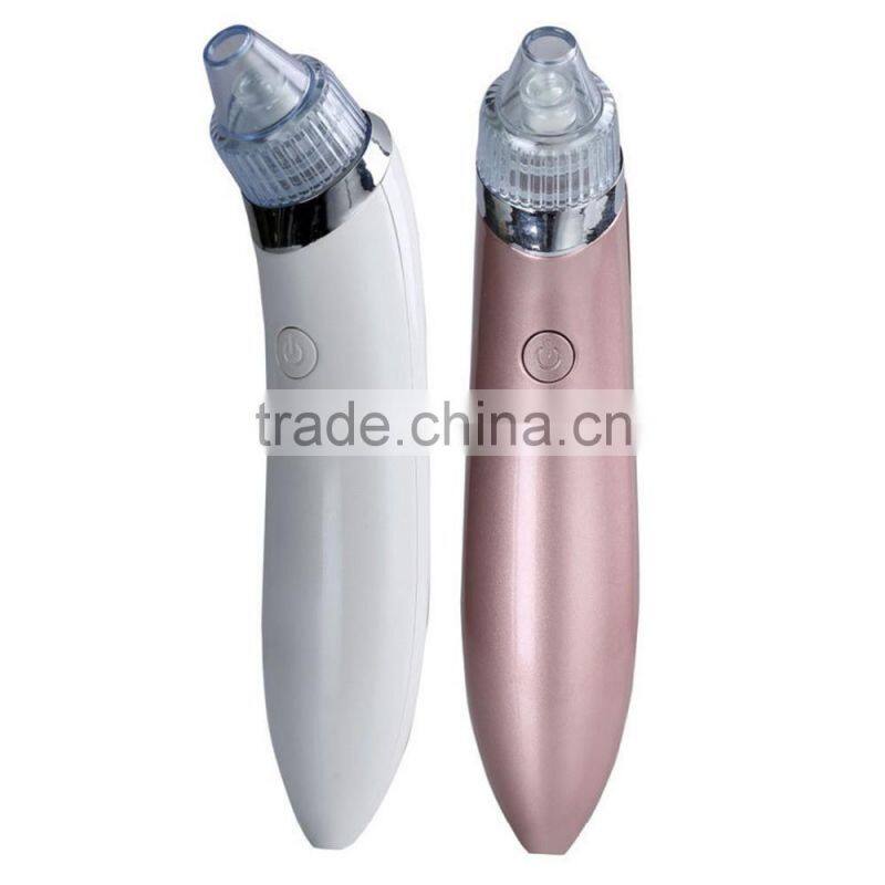 2017 Hot Sale Portable Blackhead Removal Tool Dead Skin Acne Vacuum Blackhead Remover Pore Cleansing Skin Peeling Beauty Machine