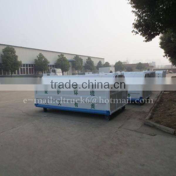 Carbon steel Garbage Bin 3m3 -16m3 for garbage truck