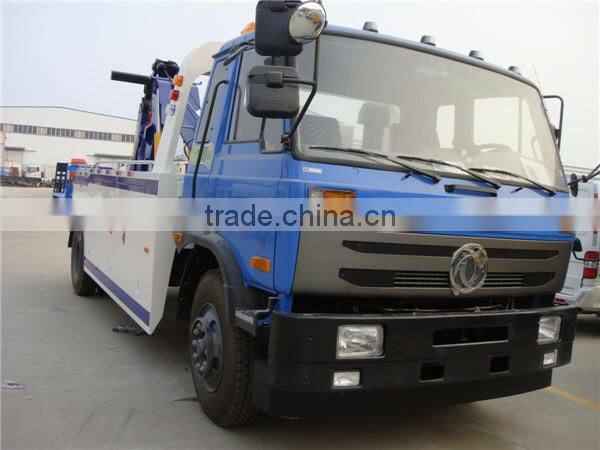 dongfeng 6 wheels under lift wrecker tow truck 180HP