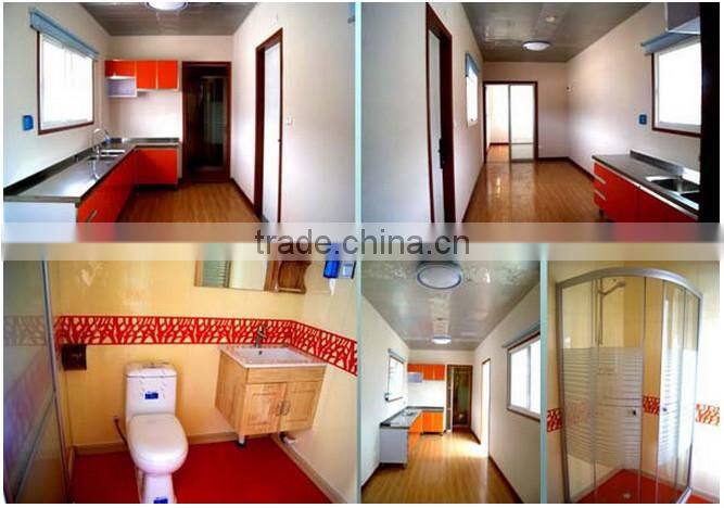 Newest ISO certified low cost metal portable houses
