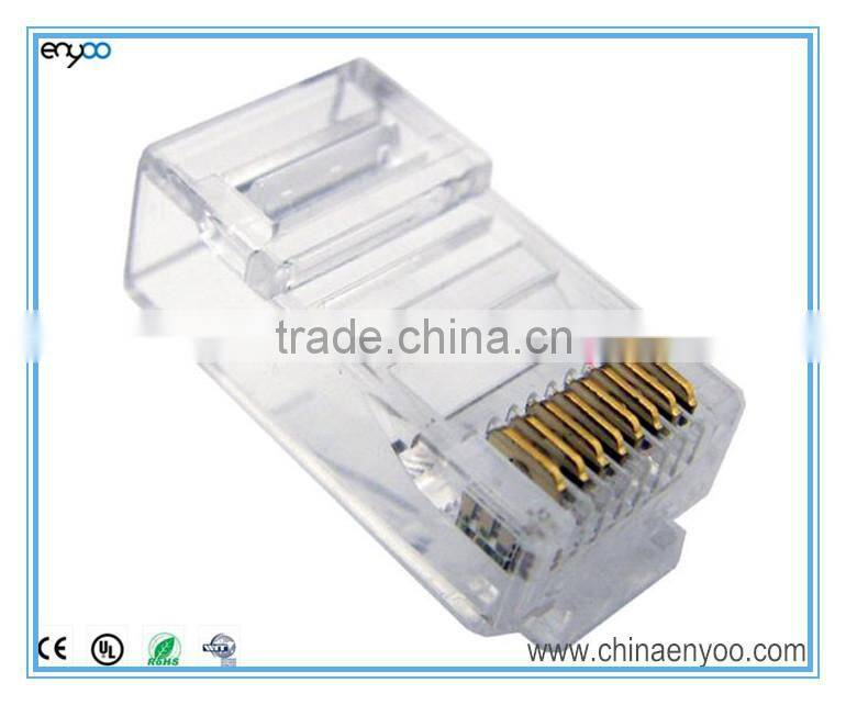 RJ45 Cat6 Modular Plugs/Connectors for Solid Wire