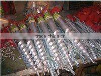 galvanized pole anchor