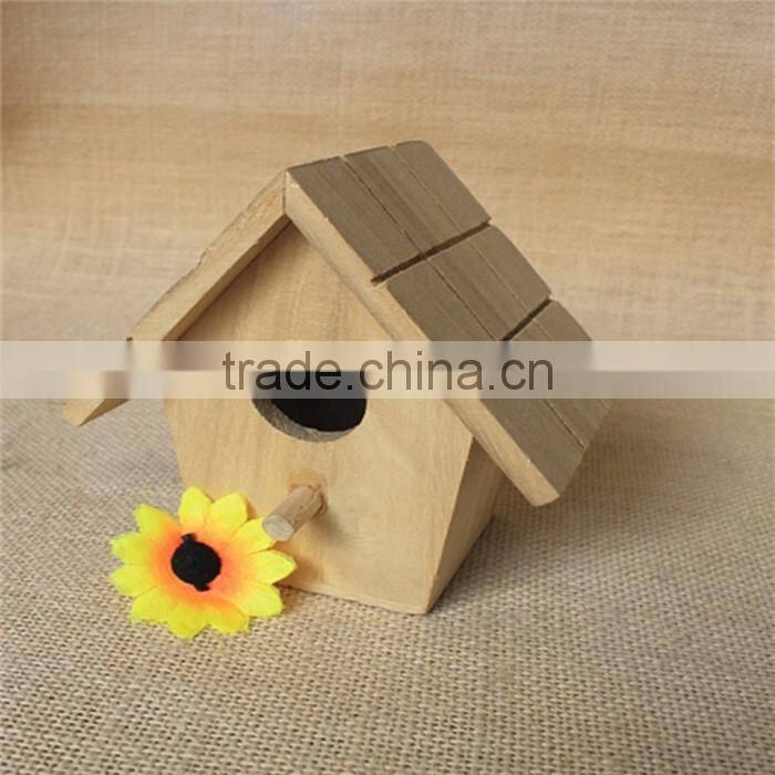 Unfinished wooden bird nest and happy giant adult and kid toys for sale