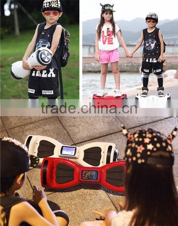 Best Kids Gifts Electric Scooter With Music/Movie Player And Early Education Function, 4.5inch Electric Self Balancing Scooter