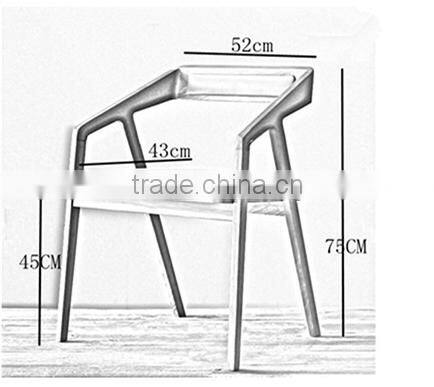 2016 Hot sale American style living room dinning chairs in wood
