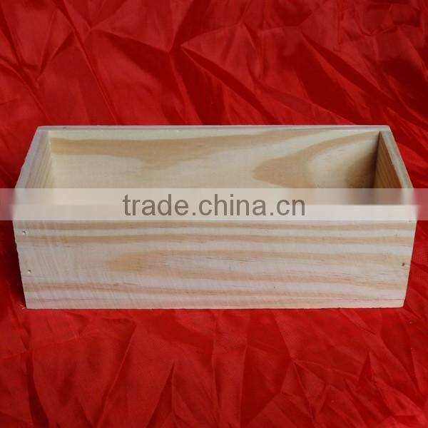 Home Decoration Wooden Storage Box Flower Pots Potted Box