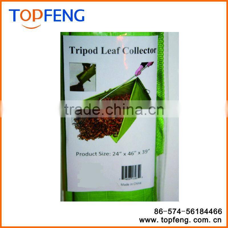 Leaf collector tripod bag