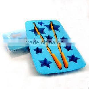 Ice Cream Tools Type and Stocked Eco-Friendly Feature silicone ice cube tray
