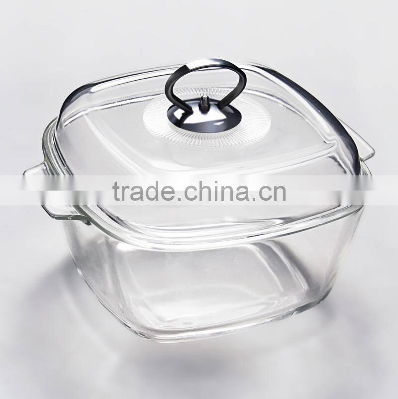 High Borosilicate Glass Crystal Pot Sets